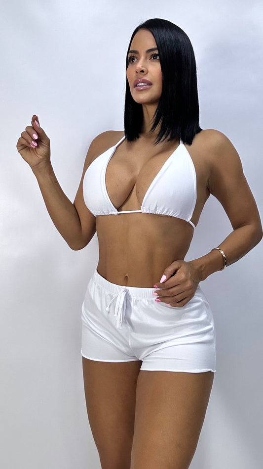 PIJAMA SUMMER VIBES BLANCO