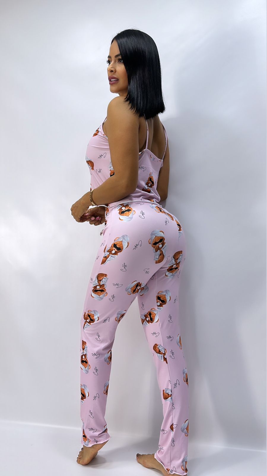 Pijama Coffee Mood – Rosada
